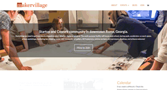 Desktop Screenshot of makervillage.org