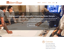 Tablet Screenshot of makervillage.org